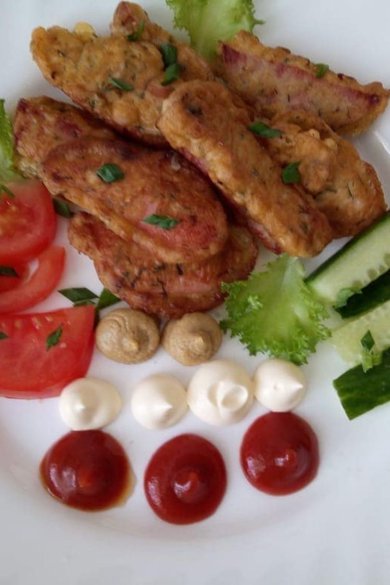 Колбаса в ароматном кляре 👍🏼 - Шаг 1