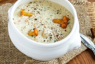 Суп из лисичек 🍲