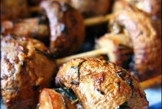 Шашлык из шампиньонов 🍄