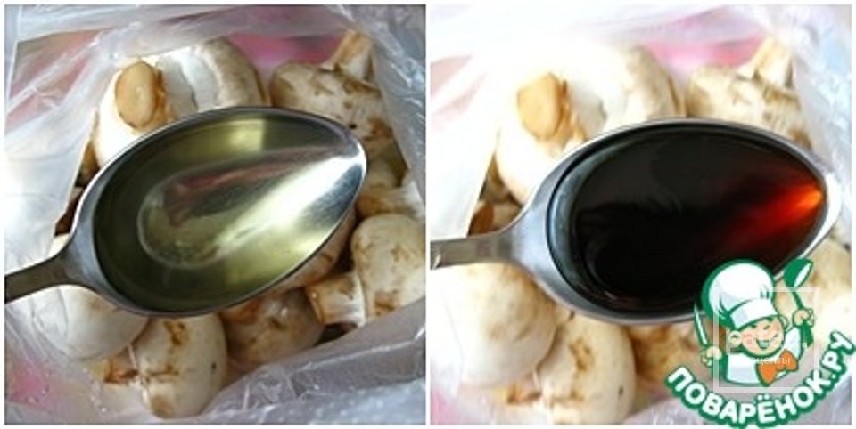 Шашлык из шампиньонов 🍄 - Шаг 3