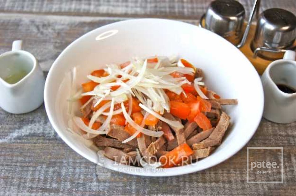 Мексиканский салат с говядиной 🥗 - Шаг 5