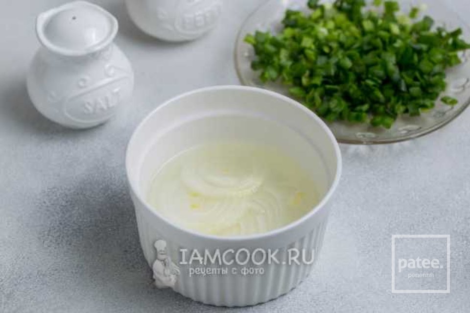 Постный салат с печенью трески 🥗 - Шаг 2