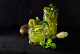 Kiwi Basil Gin Smash