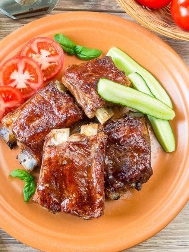 Запеченные ребрышки в кисло-сладкой глазури 🍖 - Шаг 1