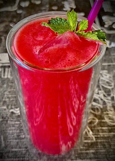 Арбузный фреш - Шаг 4