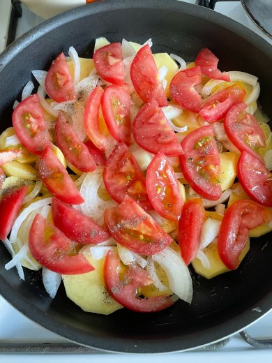 Треска, запечённая с картофелем - Шаг 4