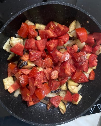 Картофель с баклажанами - Шаг 7