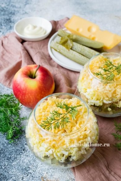 Печень трески под шубой 🥗 - Шаг 8