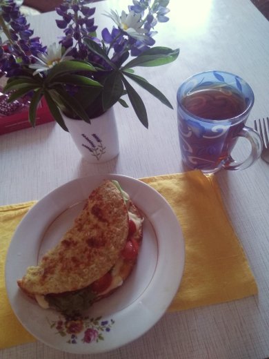 Овсяноблин с ветчиной ! - Шаг 1