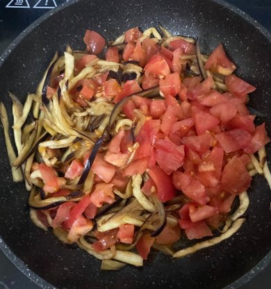 Паста с мидиями и овощами - Шаг 8