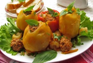 Картофель, фаршированный мясным фаршем 🥔