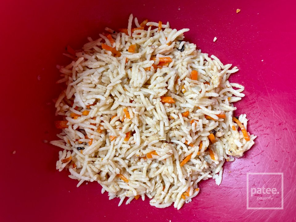 Кабачковые оладьи с рисом. - Шаг 1