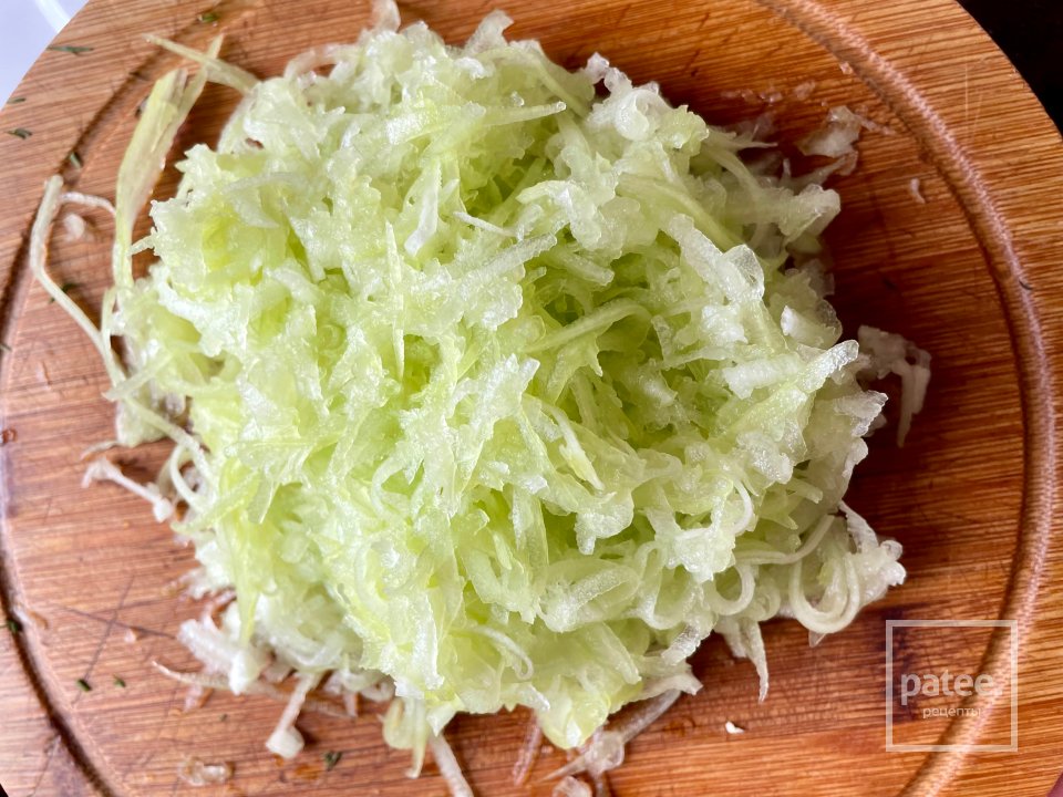 Кабачковые оладьи с рисом. - Шаг 2