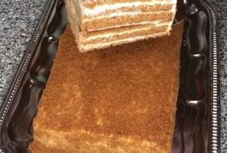 Медовик без раскатки