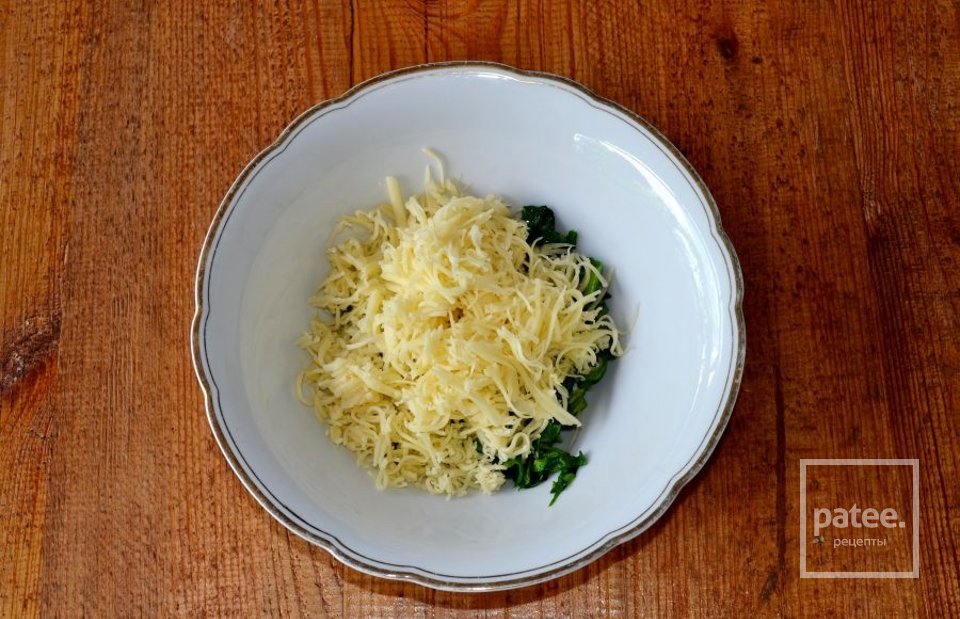 Хачапури со шпинатом и сыром - Шаг 6