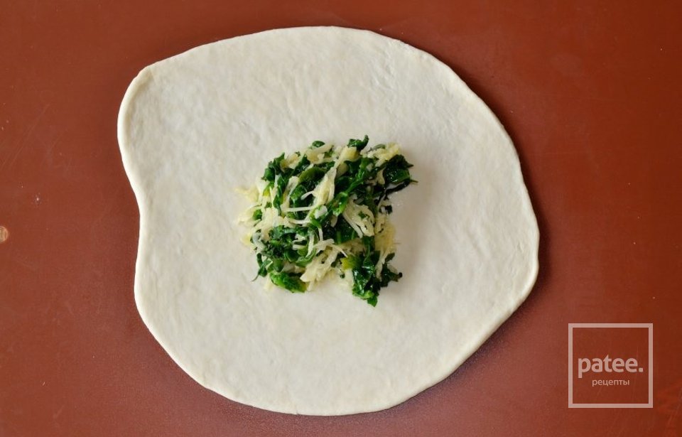 Хачапури со шпинатом и сыром - Шаг 8