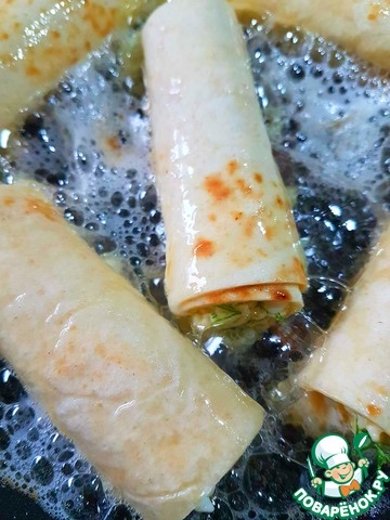 Трубочки из лаваша на завтрак 👍🏼 - Шаг 8