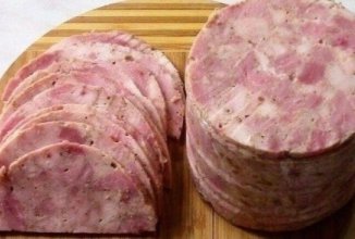 Ветчина домашняя.