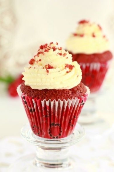 Маффины "Красный бархат" 🧁