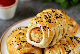 Котлеты в слоеном тесте 👍🏼