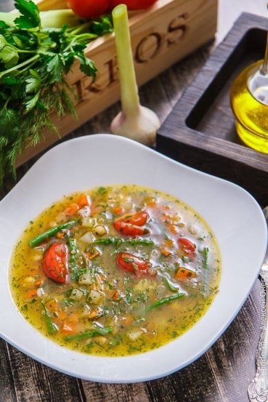 Минестроне овощная 🍲 - Шаг 1