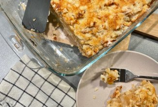 Песочный пирог с яблоками