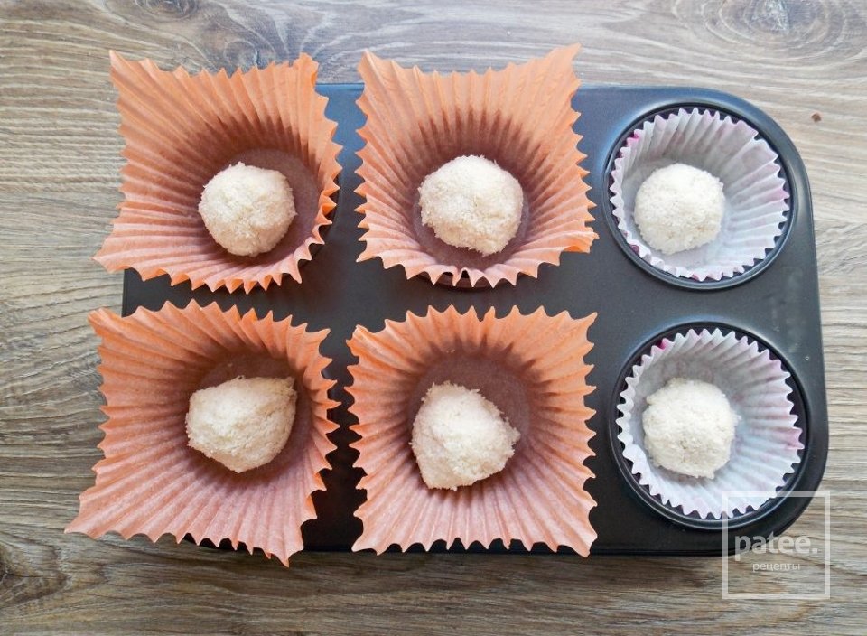 Капкейки "Баунти" - Шаг 12