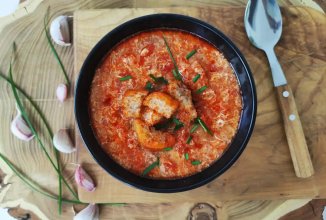 Чесночный суп 🍲