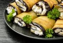 Закуска из баклажанов с сыром и чесноком 🍆