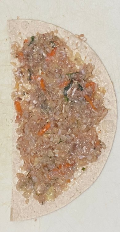 Треугольники из лаваша. - Шаг 3