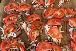 Мясо по-французски