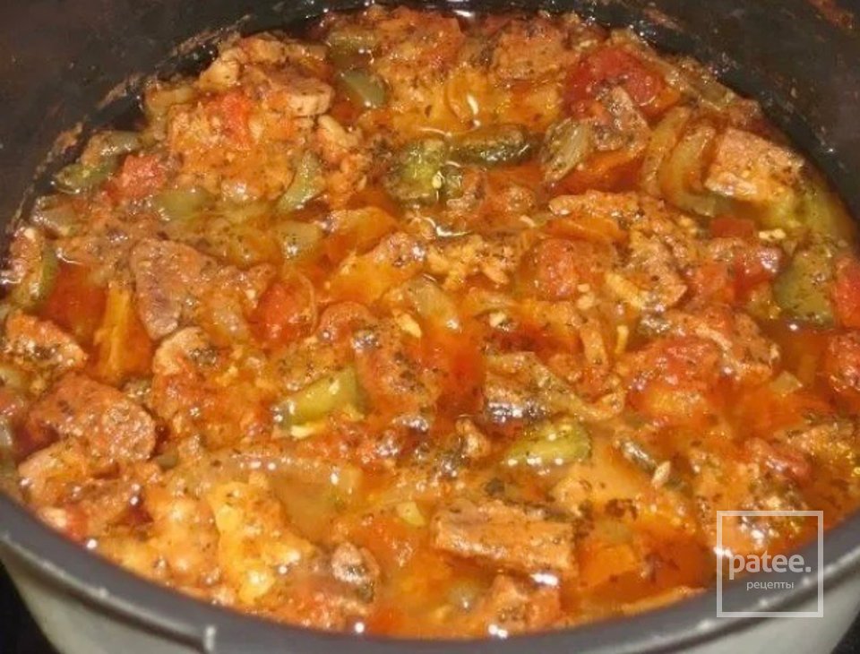 Азу- по татарски. - Шаг 2