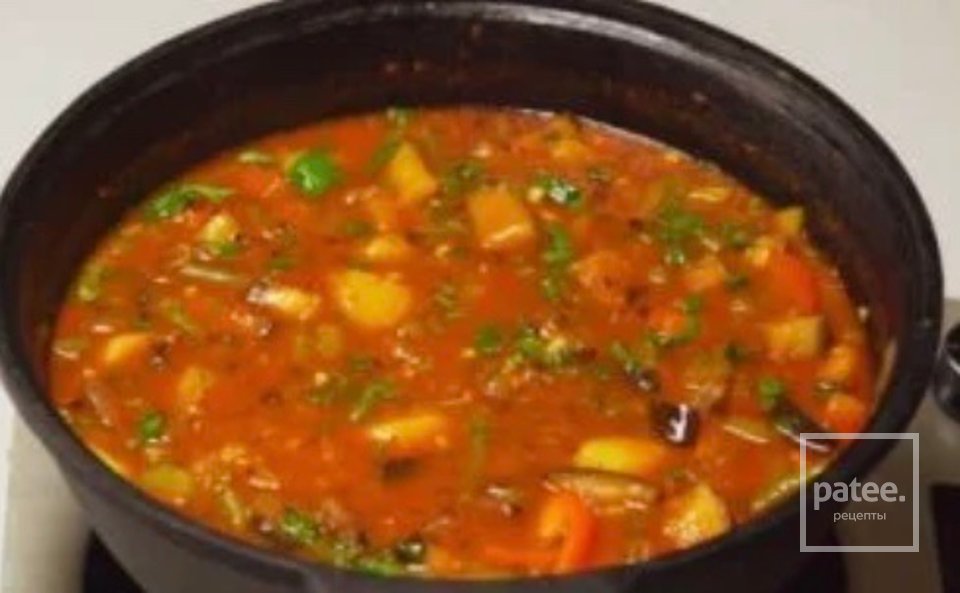 Лагман- узбекский густой суп. - Шаг 1