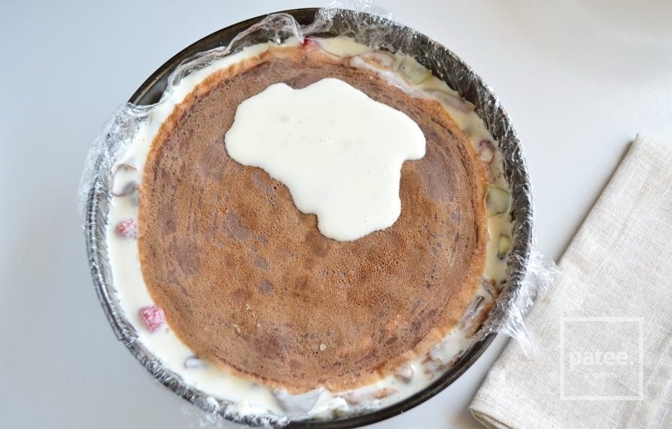 Фантастический блинный торт - Шаг 11