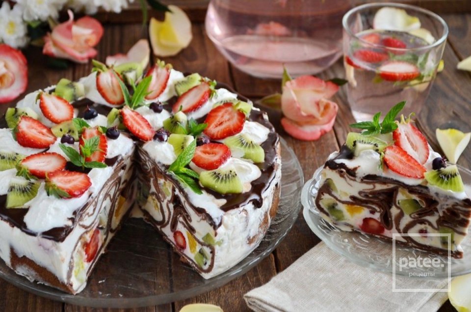 Фантастический блинный торт - Шаг 16