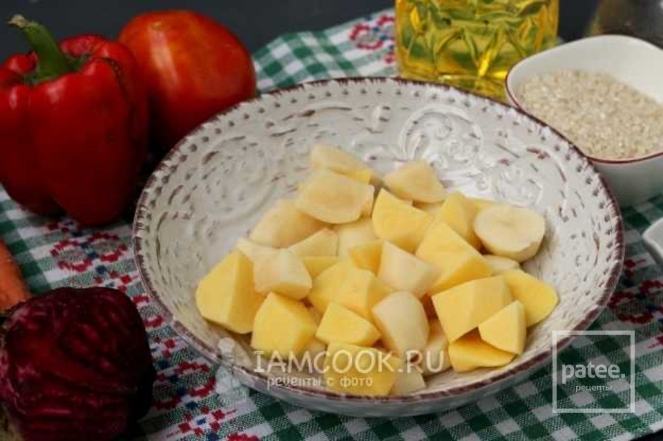 Свекольный суп с фрикадельками 🍲 - Шаг 3