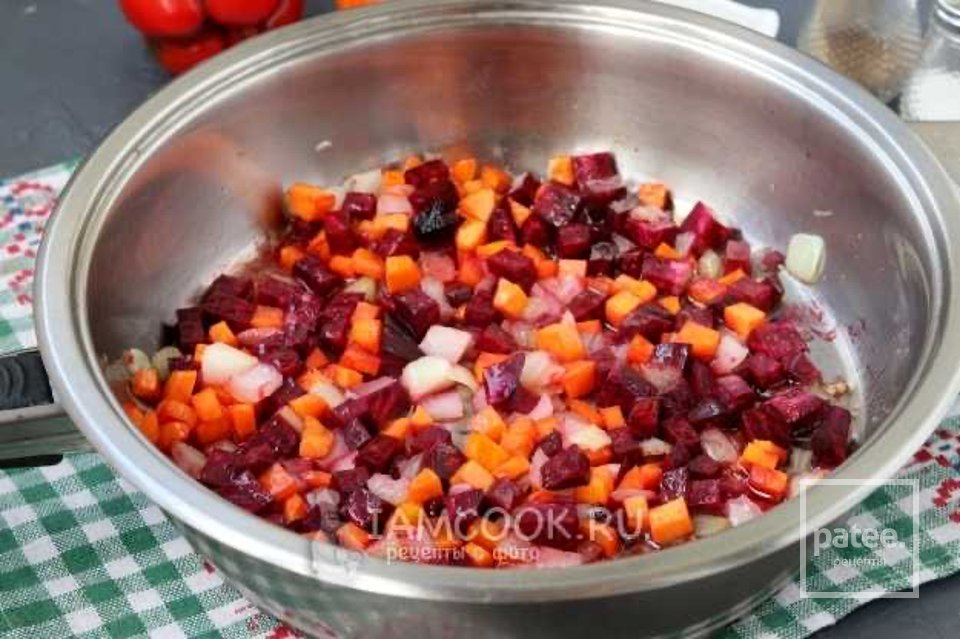 Свекольный суп с фрикадельками 🍲 - Шаг 5