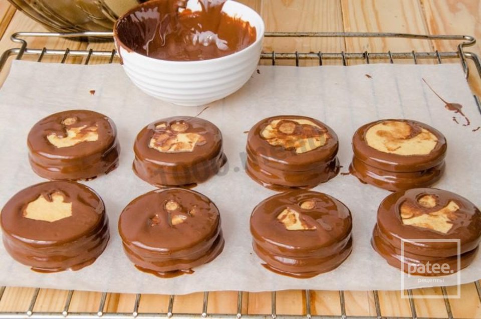 вупи пай. песочный пай. чокопай в домашних условиях. чокопай со сгущенкой. чоко пай домашний.