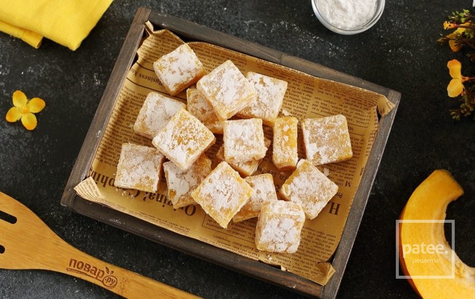 Рахат-лукум из тыквы - Шаг 9