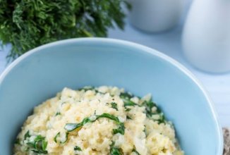 Булгур со шпинатом 🥣