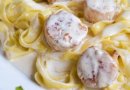 Паста с морскими гребешками 🍝