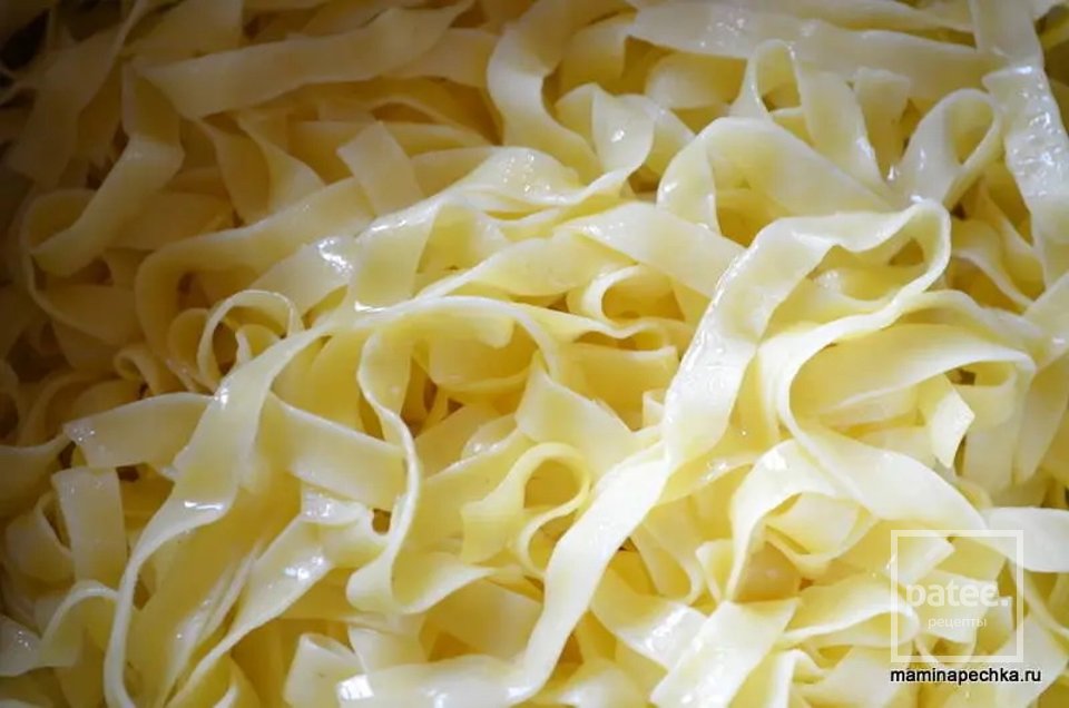 Паста с морскими гребешками 🍝 - Шаг 8