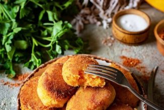 Морковно-тыквенные котлеты 👍🏼