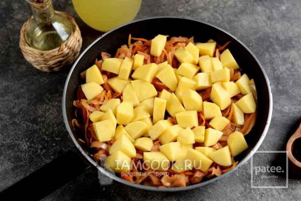 Шукрут с кабачками и картошкой 👍🏼 - Шаг 6