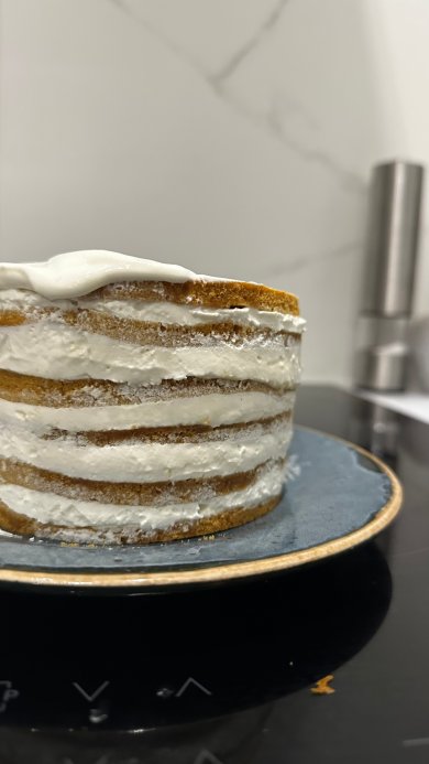 Медовик без сахара - Шаг 3