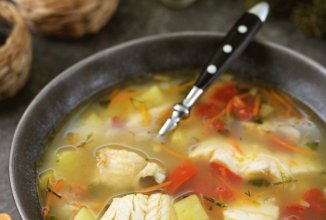 Рыбный суп с манкой 🍲