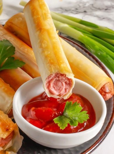 Сосиски в тесте фило 👍🏼 - Шаг 1