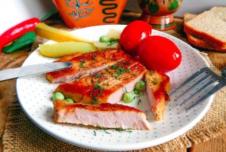 Свиной стейк в духовке 🥩