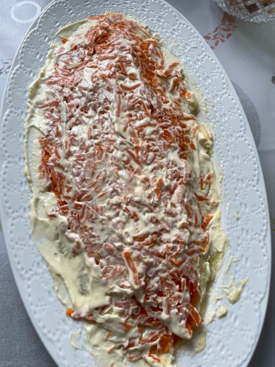 Салат «Сугробы» - Шаг 4