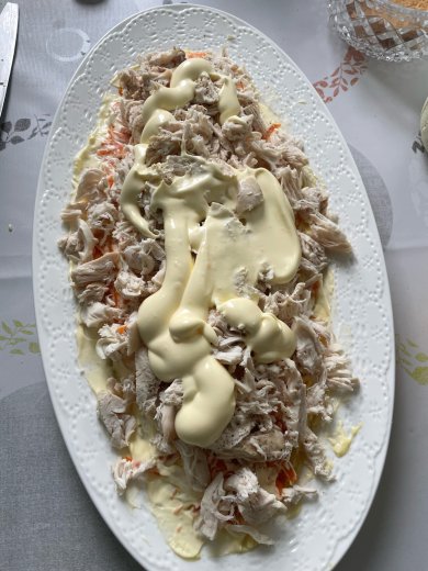 Салат «Сугробы» - Шаг 5